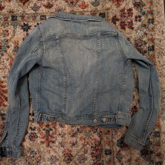 Levi’s Ex Boyfriend Light Wash Denim Jacket - Picture 5 of 6